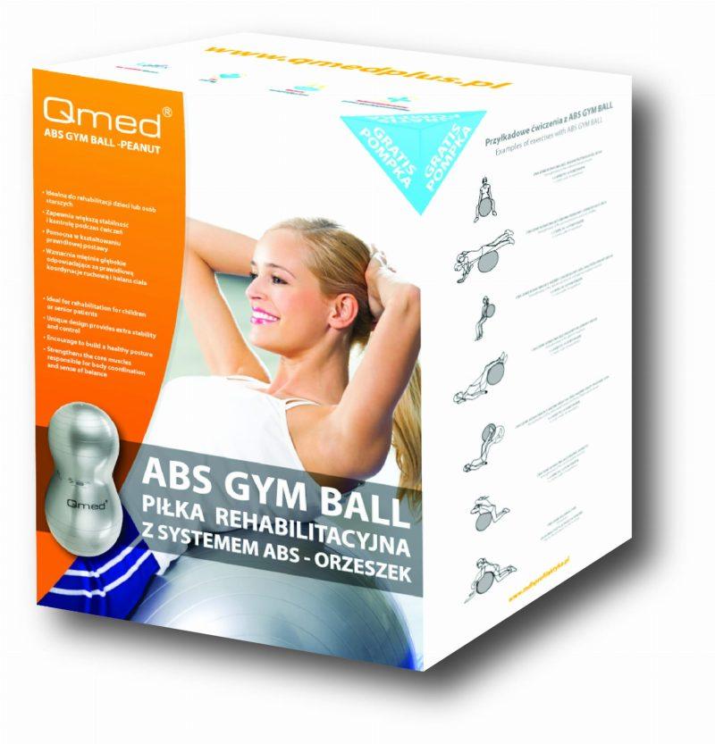 Qmed Abs Gym Ball - Piłka rehabilitacyjna