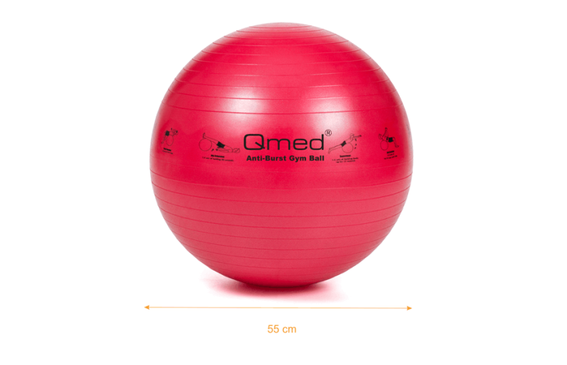 Qmed Anti-Burst Gym Ball - Piłka rehabilitacyjna