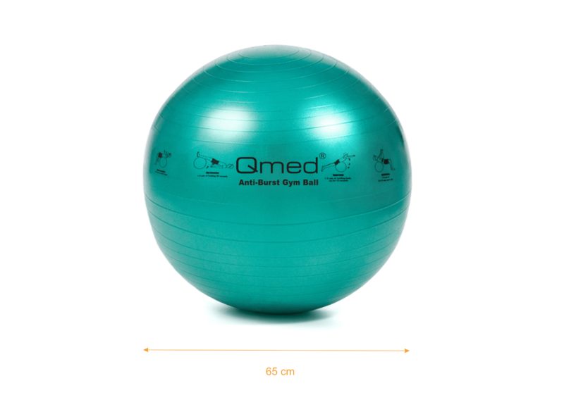 Qmed Anti-Burst Gym Ball - Piłka rehabilitacyjna