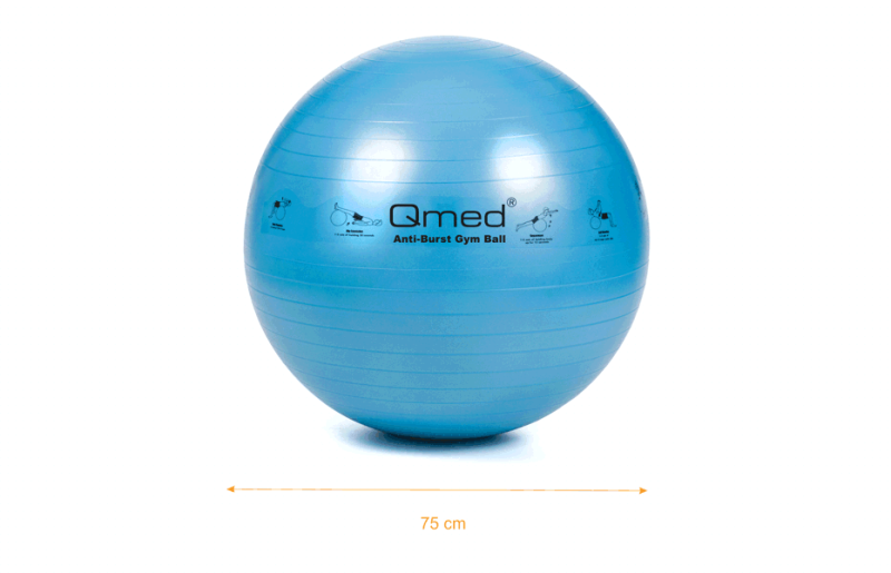 Qmed Anti-Burst Gym Ball - Piłka rehabilitacyjna