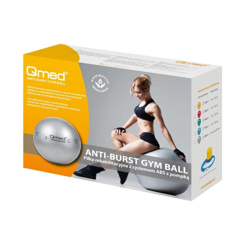 Qmed Anti-Burst Gym Ball - Piłka rehabilitacyjna